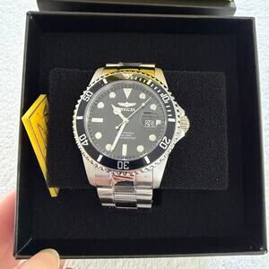 Invicta Pro Diver Men's Watch - 42mm, Steel (33266) Black